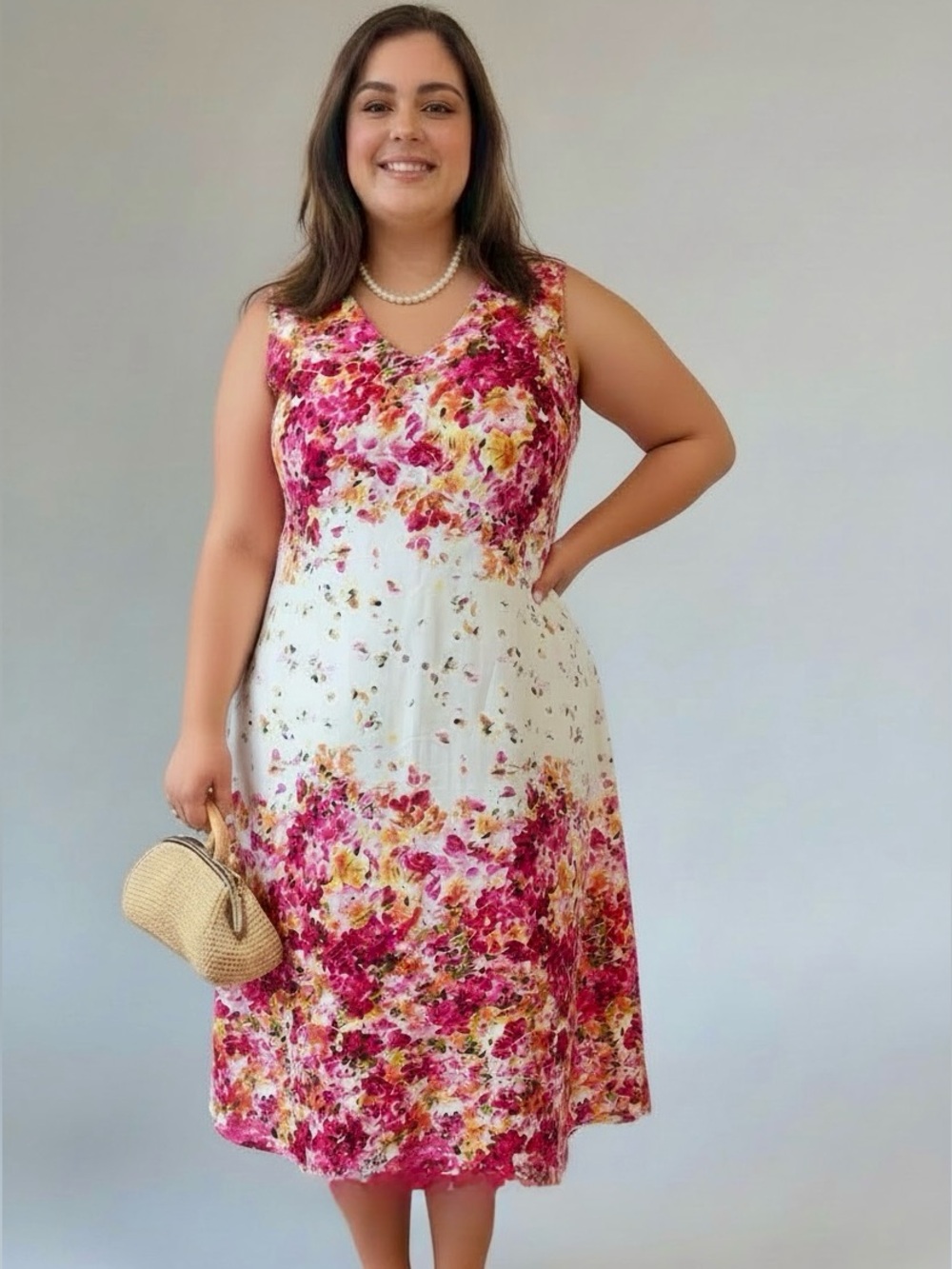 Light weight cotton Fabric floral print